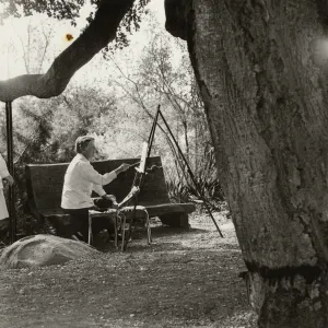 Artist in the Garden