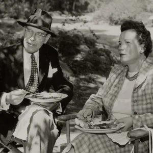 Admiral and Mrs. Glassford at Members Day