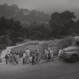 Children in the Garden, Third Grade Mc Kinley School, 1956