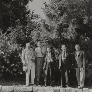 Maunsell Van Rensselaer, E.O. Orpet, ?, Finlay MacKenzie, Peter Riedel
