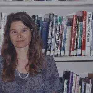 Laurie Hannah, Librarian in Library