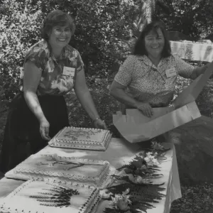 Mary Allcott and Ruth Meadows