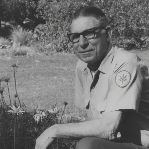 Victor Ceriale at the Botanic Garden