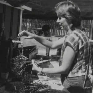 Debbie Sitka, Horticultural Assistant, 1985