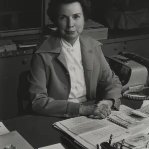 Clare Zale, Garden Secretary, 1969-1979