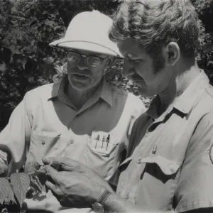 Dara Emery and David Leaberry 1974