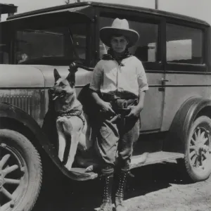Clifton Smith as a boy