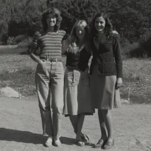Margaret Connor, Erika Hill, and Mary Hochberg 1981