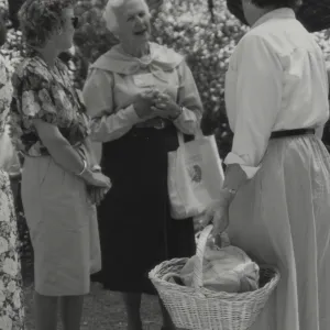 Anne Steiner, Publicist and Mrs. Anne Jones, Board President, Members Day, 1992