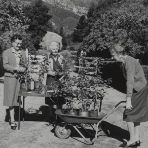 Polly Thomas and Mrs. B. Croft-Atkins