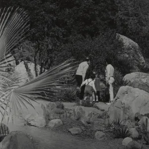 Visitors at Santa Barbara Botanic Garden