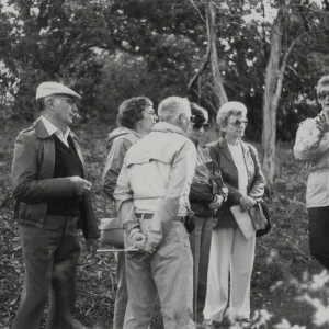 Docent tour at the Garden