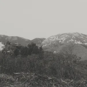 Upper Mission Canyon and White Mountain