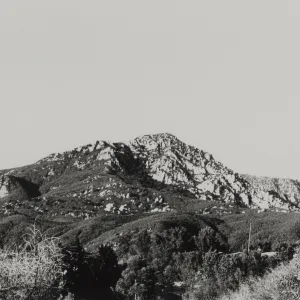 La Cumbre Peak, above Mission Canyon
