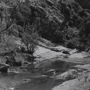 Sisquoc River at Rattlesnake Creek