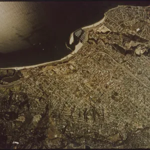 Santa Barbara coastline, aerial survey