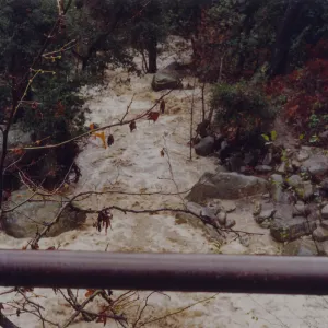 Mission Creek below Mission Dam