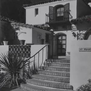 El Carino, Mediterranean style home in Santa Barbara
