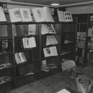 Book Exhibit at Muller Reading Room Opening