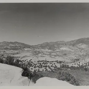 viewing Figueroa Mountain and Santa Ynez Valley from San Marcos Pass