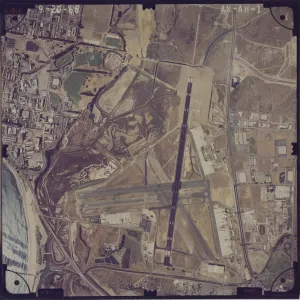 Aerial view of Santa Barbara airport