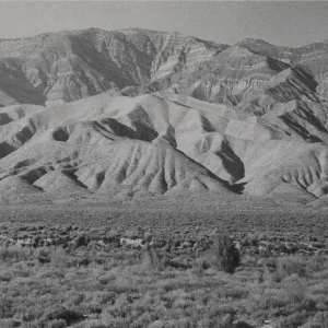 Cuyama Valley, north side, Caliente Mountains