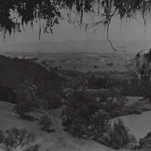 viewing Solvang from southeast