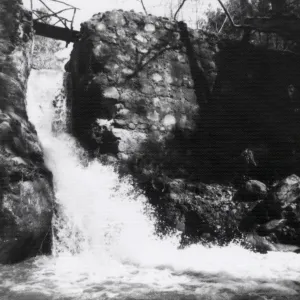 Mission Creek waterfall, Mission Dam