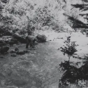 Mission Creek, flood, 1969