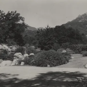 1938 parking area, base of meadow, pool at base of Blaksley Boulder