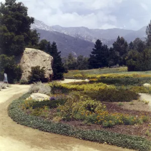 lower Meadow and mountain view from Garden entrance