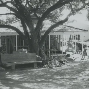 North Wing construction