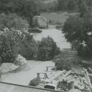 mountain view from the top of the Blaksley Library