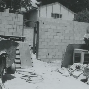 Herbarium construction from south end