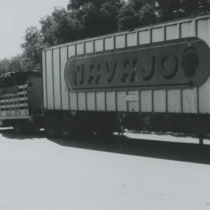 herbarium cabinet delivery truck and trailer, herbarium construction