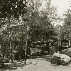 original 'Library' at Blaksley Botanic Garden