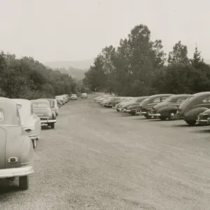 SBBG Parking Lot, 1950's