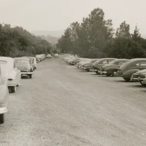 SBBG Parking Lot, 1950's