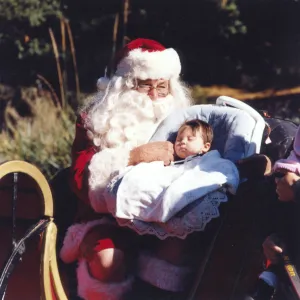 Winterfest, photos with Santa