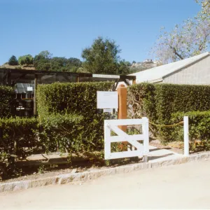 Entrance gate to Garden Growers Nursery