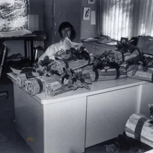 Malcolm Campbellâ€™s office on the day of the Guild Sale