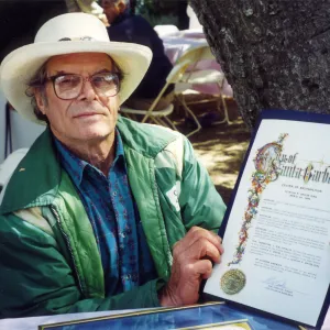 Clif Smith, City of Santa Barbara, Mayor's Proclomation for Clif, our natural wonder