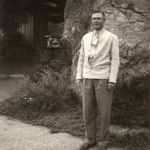 Maunsell Van Rensselaer at Blaksley Boulder