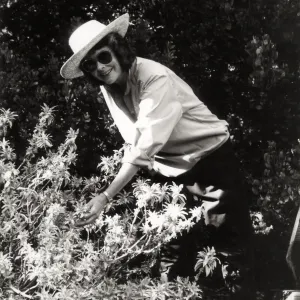 Docent June Bristow