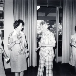 Far Left: Katherine Muller, Jean Hobson, Far Right: Louisa Long