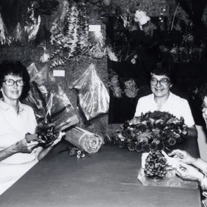 Garden Guild: Sue Littlejohn, Betsy Thies, Florence Evans