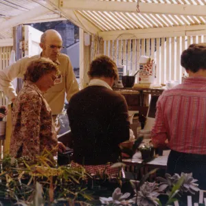 Volunteers - Garden Growers, left to right: Florence, Ann, Dara, Les, Blair