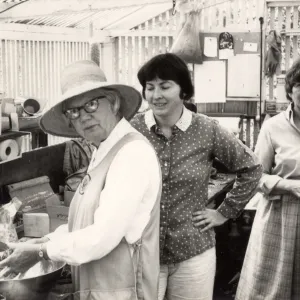 Volunteers - Garden Growers, Stevie Service - left, Diane Siercy - middle, Jean Palmer-Carpenter - right