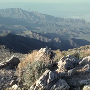 View from Death Valley National Park, Aguerreberryi Pt.