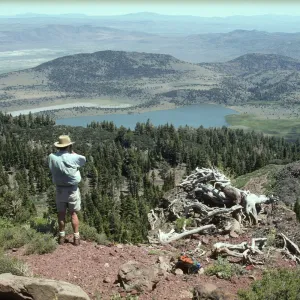 Steve Timbrook on Warner Mountain